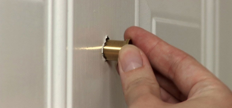 peephole door repair in Kingsburg